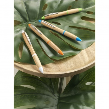 Logotrade promotional merchandise picture of: Nash bamboo ballpoint pen